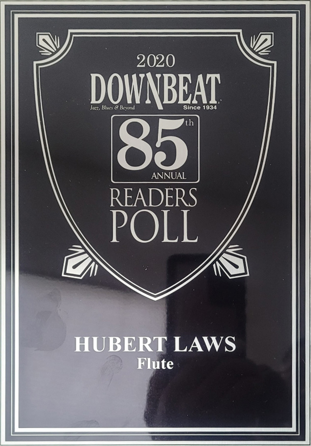 Hubert Laws - Flutist of the year - 2020 - Downbeat Award